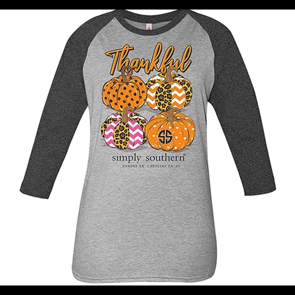 Simply Southern Tops - ISO Simply southern “Thankful” shirt XL